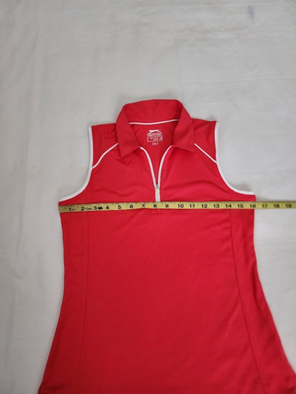 Slazenger Red Golf Sleeveless Top & Adidas Golf Skort Outfit Set Women's Size XS - Picture 12 of 16